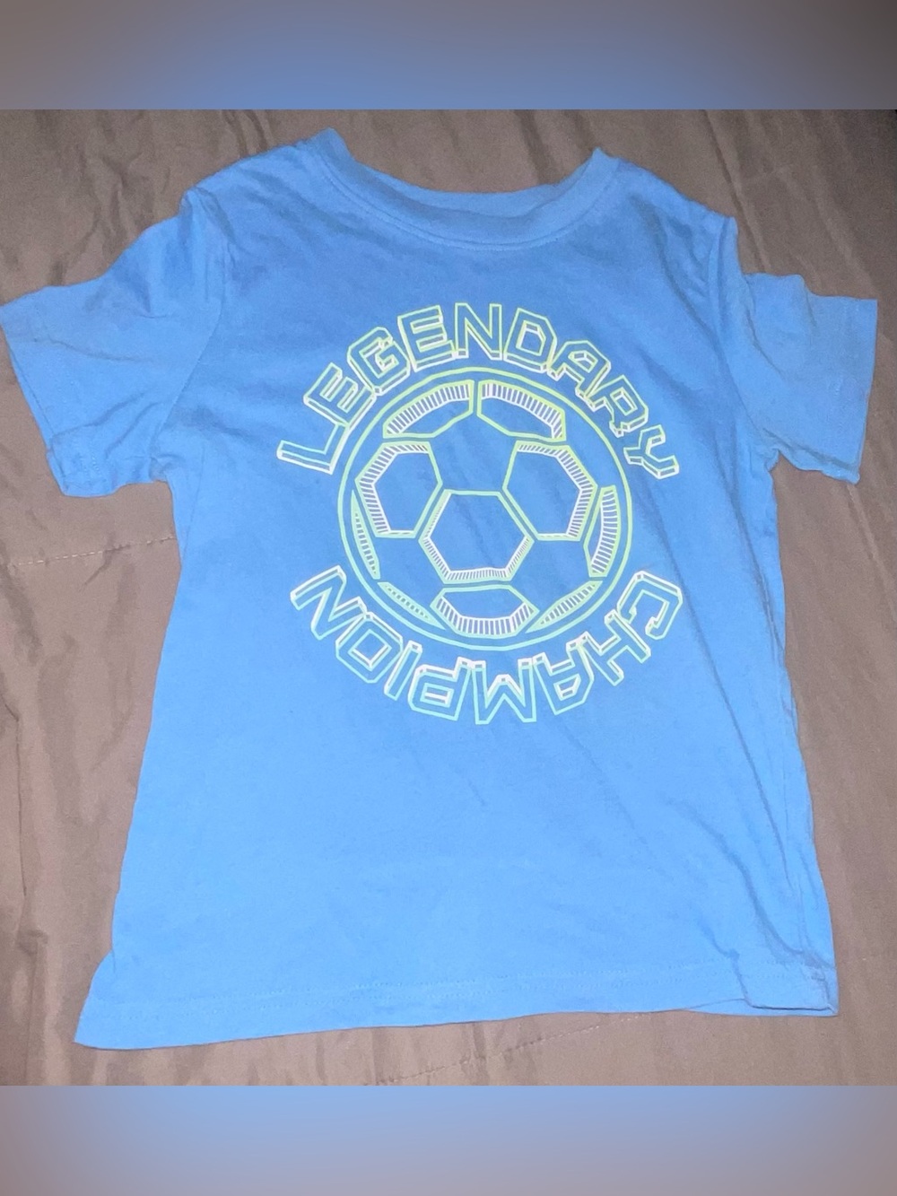 jumping beans Light Blue Soccer 'Legendary Champion' Graphic Tee